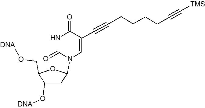 TMS-Alkyne-(C8)-dT